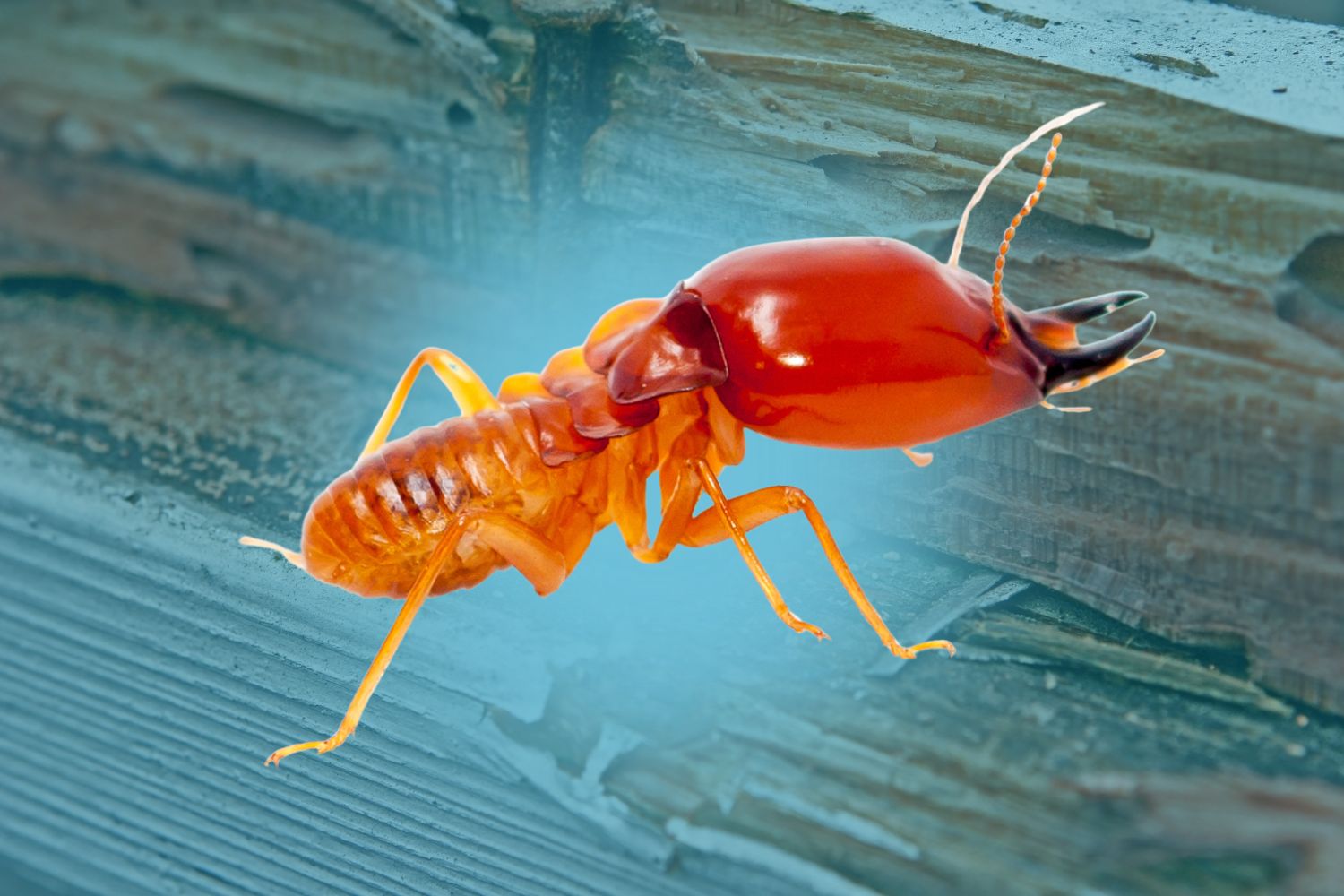 waht does the average termite damage look like